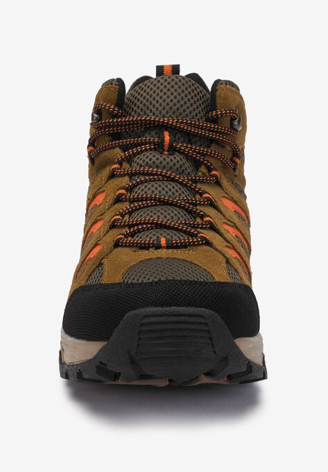 Boulder Creek Lace Up Hiking Boots Big And Tallboots King Size