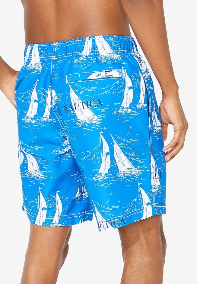 Nautica® Sailboat Swim Trunks, , on-hover image number null