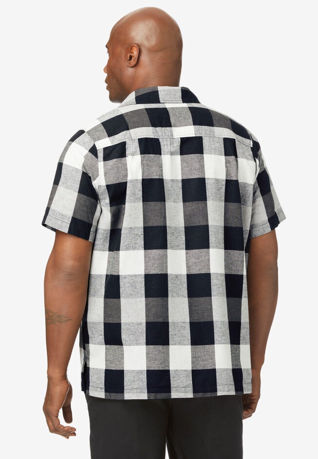 Hemp short sleeve button down, , on-hover image number null