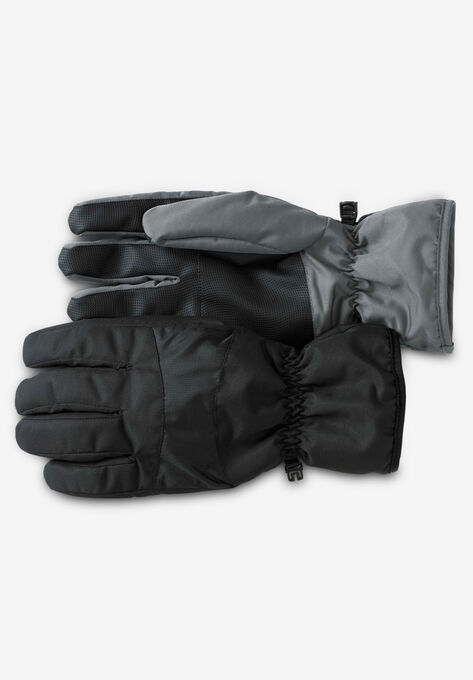 Casual Nylon Gloves, STEEL, hi-res image number null