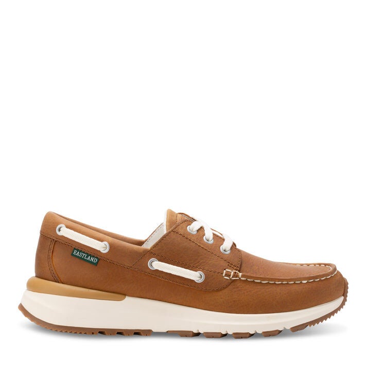 Leap Trainer Leather Sneaker, TAN, alternate image number 2