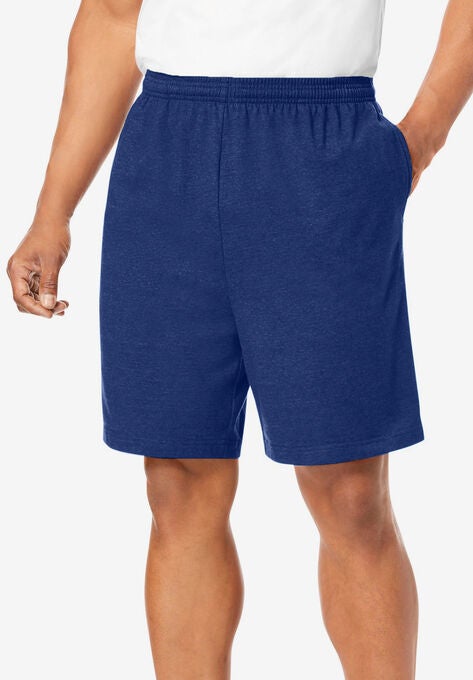 Lightweight Jersey Shorts, SEA BLUE, hi-res image number null