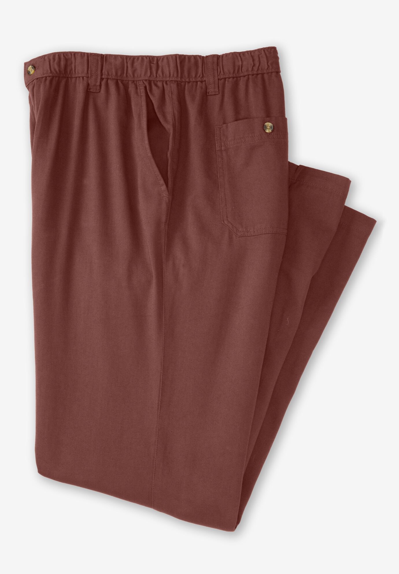 KingSize Men's Big & Tall Knockarounds Full-Elastic Waist Pants - Picture 13 of 35