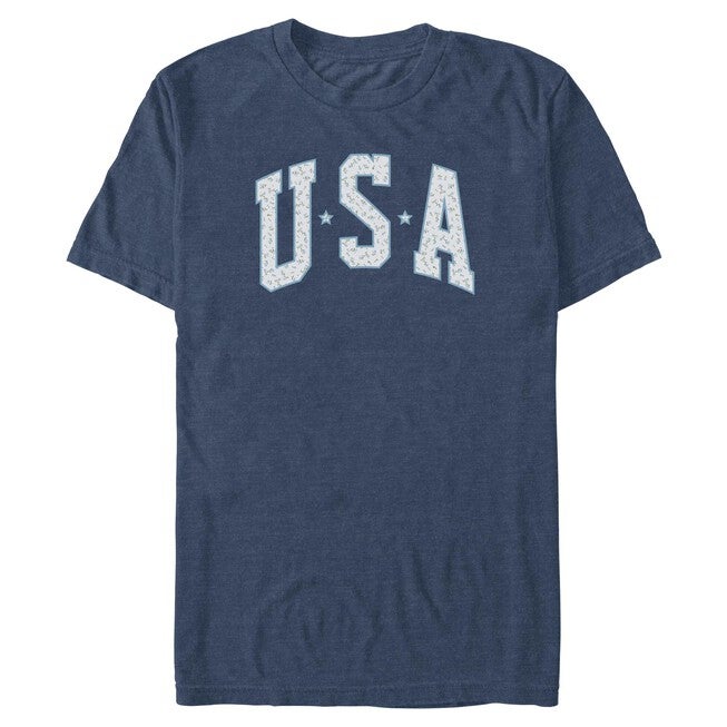 Usa Ditsy Floral, NAVY HEATHER, hi-res image number 0