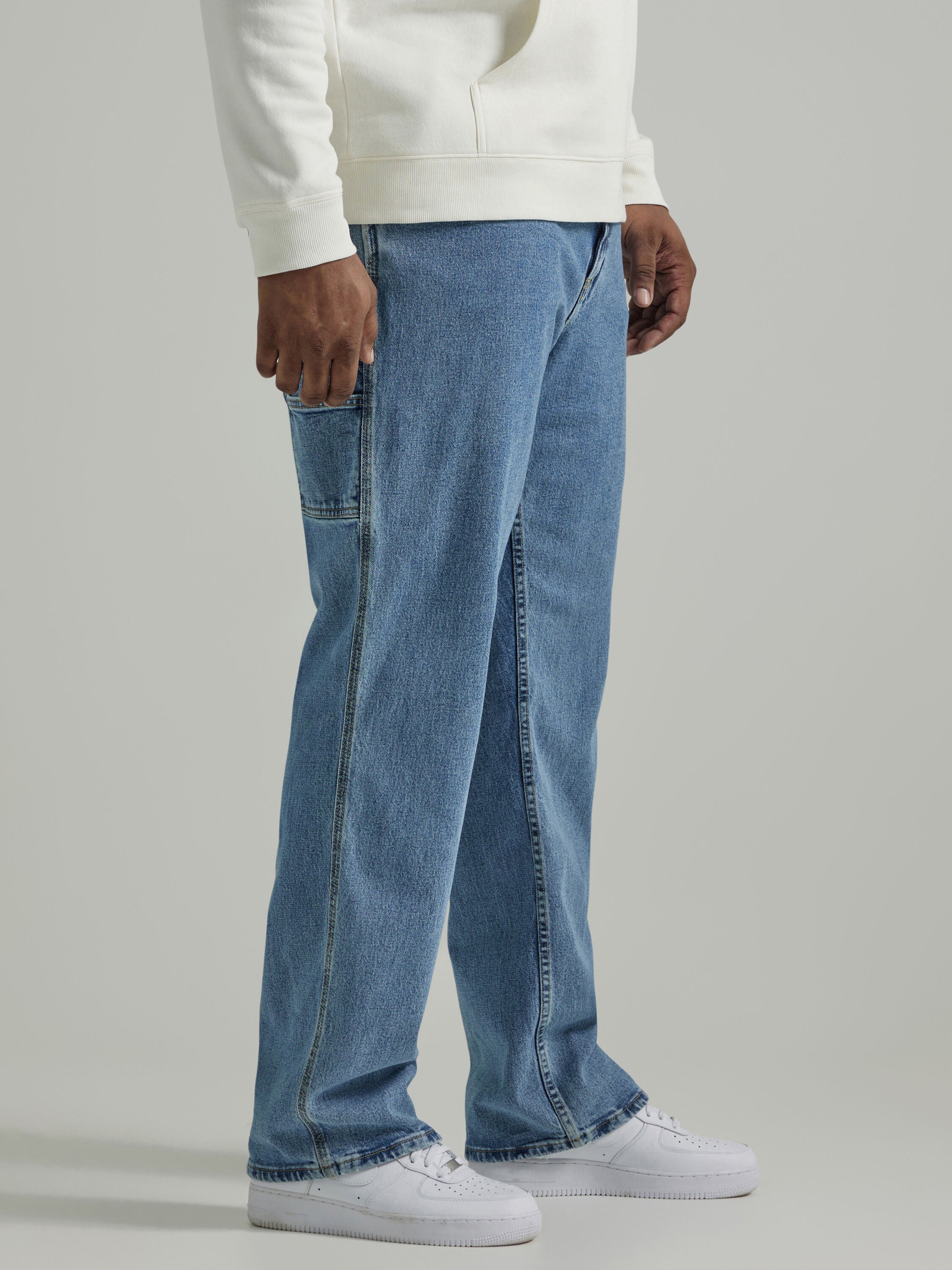 Legendary Workwear Loose Fit Carpenter Jean, SOLO, alternate image number 2