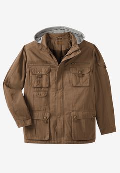 Boulder Creek by Kingsize Mens Big /& Tall Lightweight Expedition Parka Coat