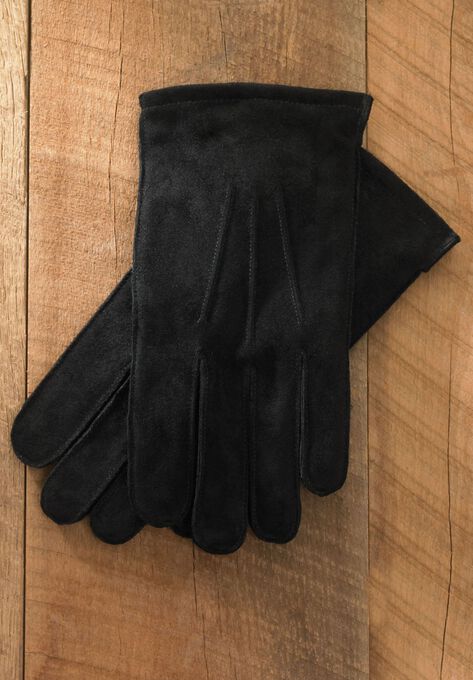 Suede Gloves , BLACK, hi-res image number null