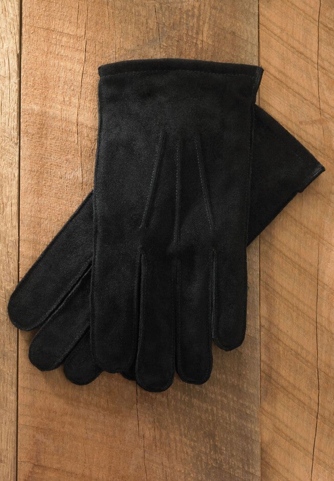 Suede Gloves , BLACK, hi-res image number 0