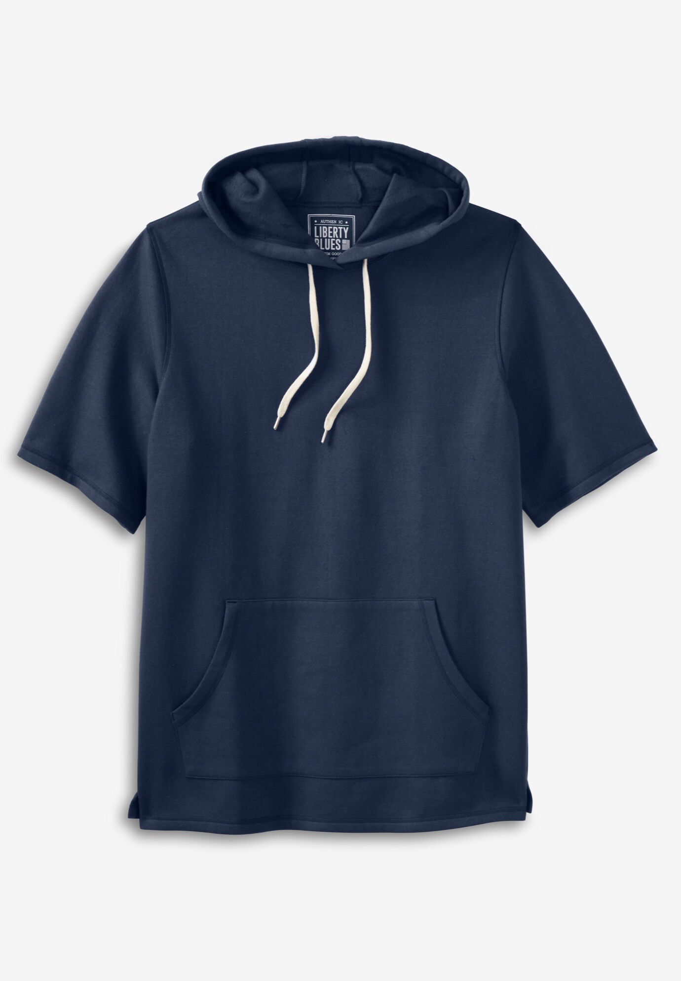 Grey short store sleeve hoodie