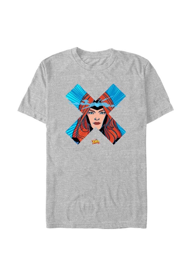 Jean Grey Face Tops & Tees, ATHLETIC HEATHER, hi-res image number null