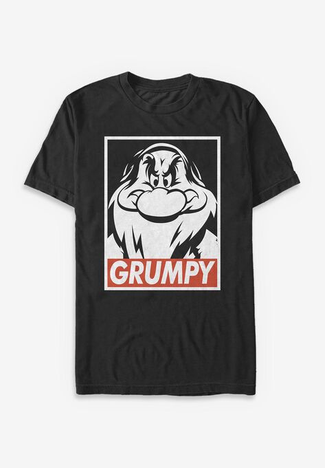 Disney Grumpy Tee, BLACK, hi-res image number null