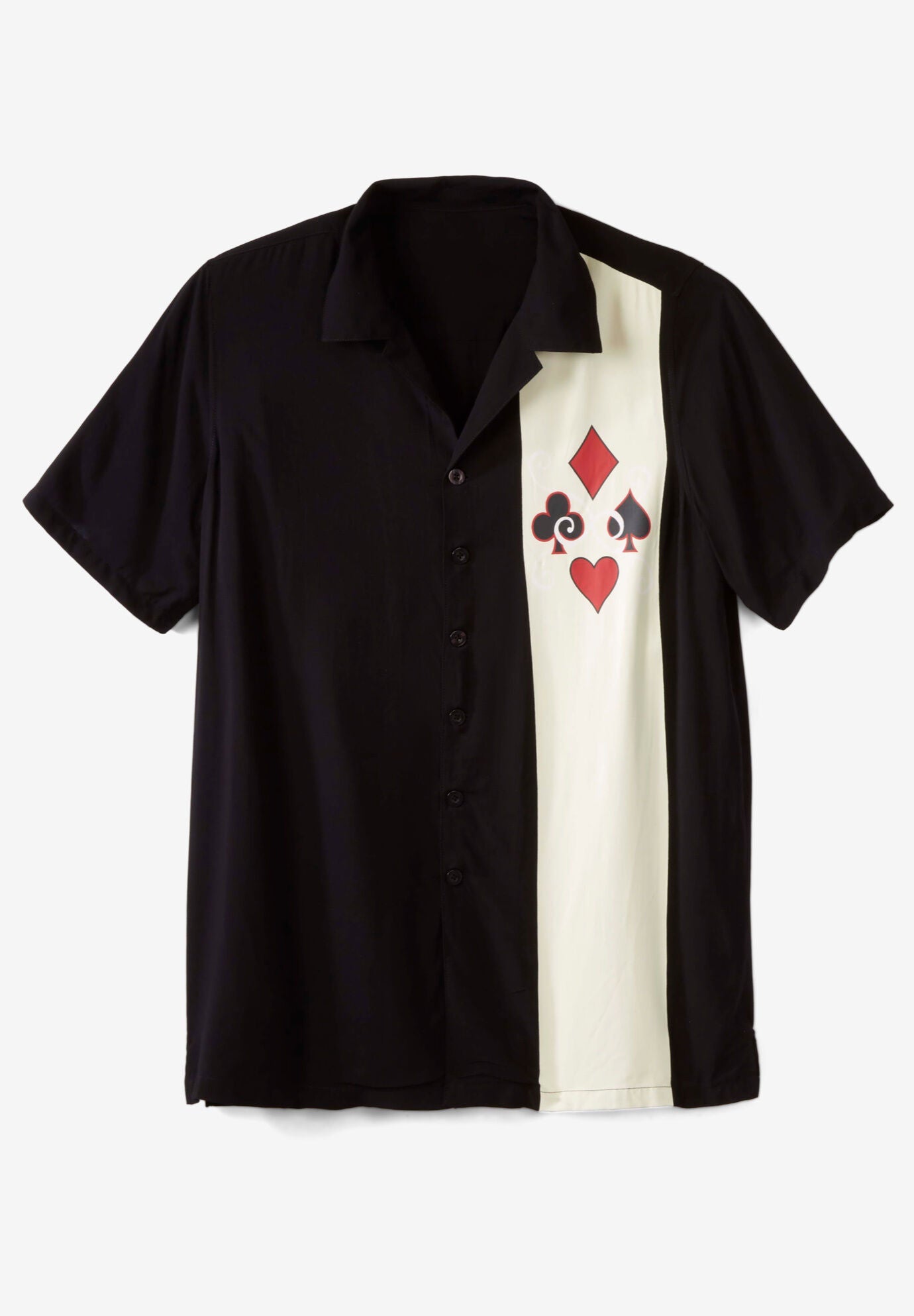 Boulder Creek Men's Big & Tall Long Sleeve Pilot Shirt - Cotton Polyester, Epaulets & Chest Pockets