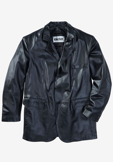 Three On Leather Jacket