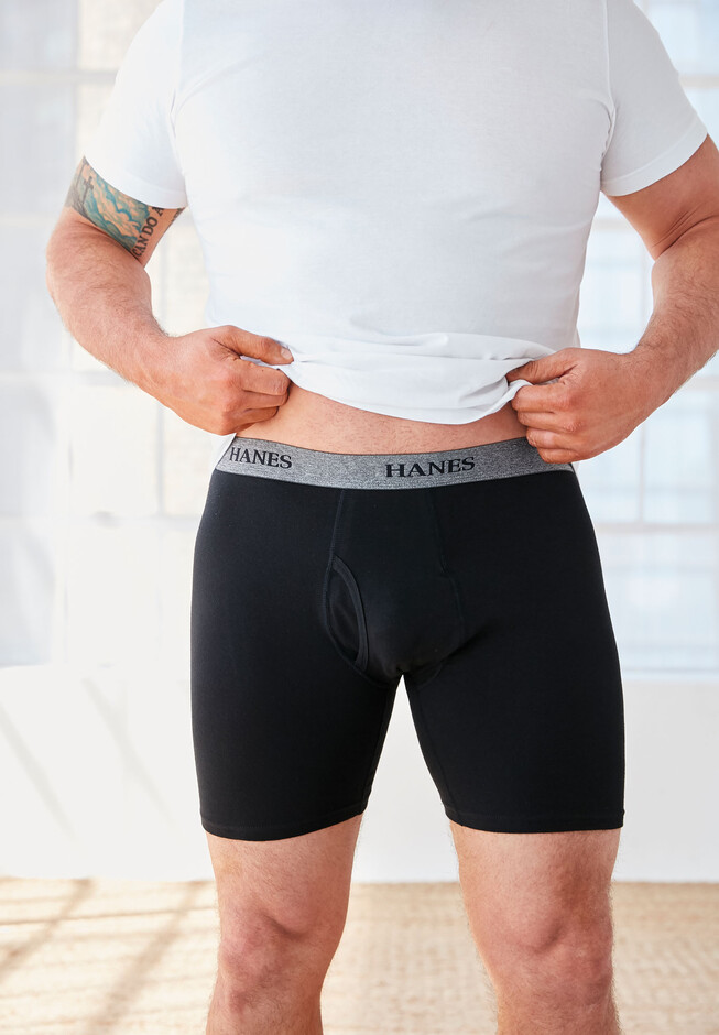 Hanes Big Men's Underwear BRIEFS 3-Pack 3XL - 9XL 