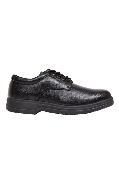 Deer Stags® Service Comfort Oxford Shoes, BLACK, hi-res image number null