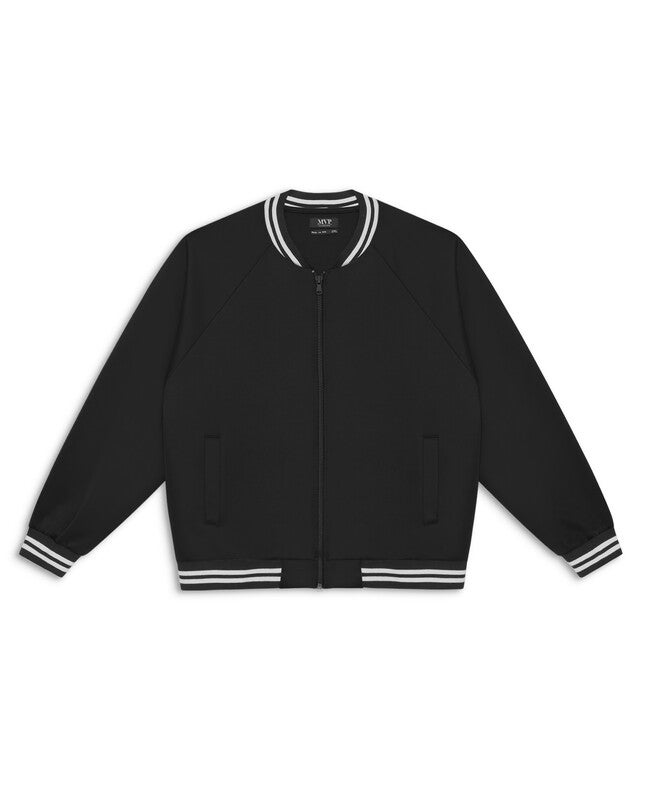 Striped Bomber Jacket, , on-hover image number null