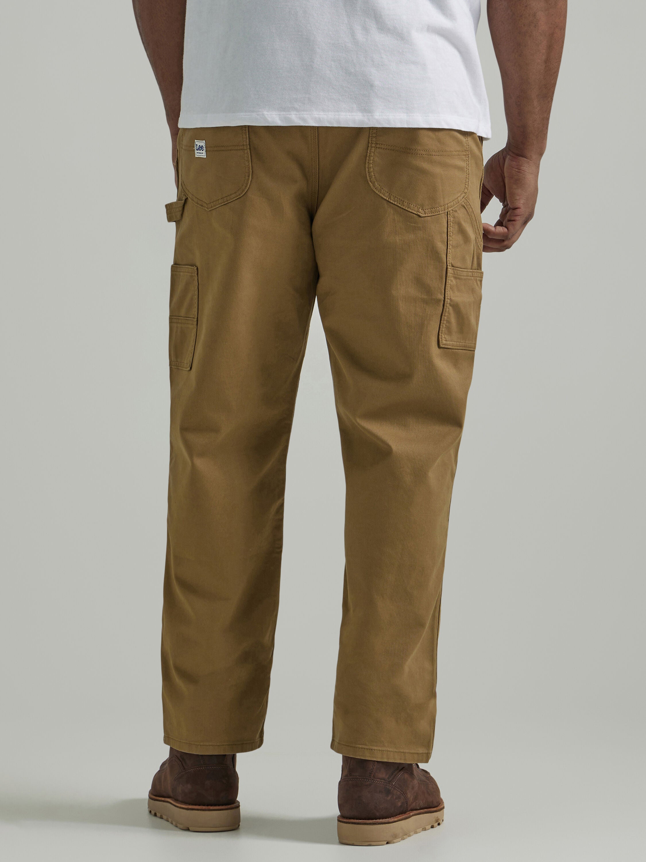 Legendary Workwear Loose Fit Carpenter Jean, DARK KHAKI, on-hover image number 1