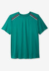 KS Sport™ Power Wicking Tee, GREEN STEEL, hi-res image number null