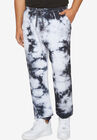 MVP Collections® Tie-Dye Jogger Pants, ONYX WHITE, hi-res image number null