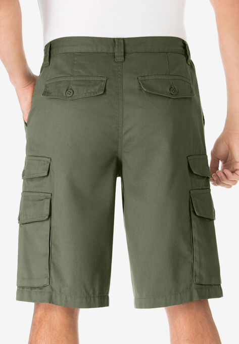 12" Side Elastic Cargo Shorts, , on-hover image number null
