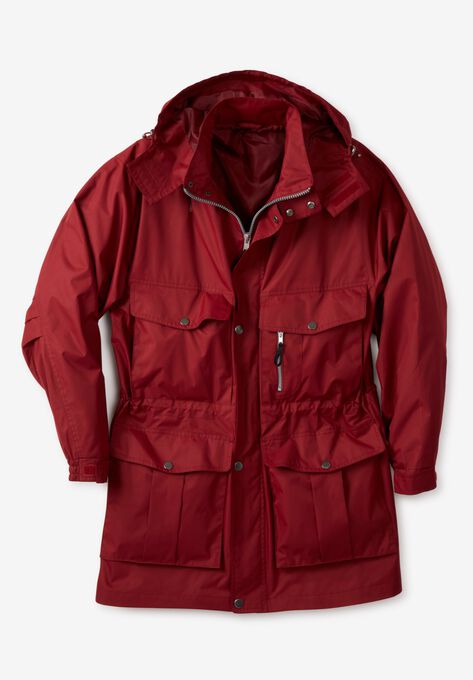 Lightweight Expedition Parka by Boulder Creek®, RICH BURGUNDY, hi-res image number null