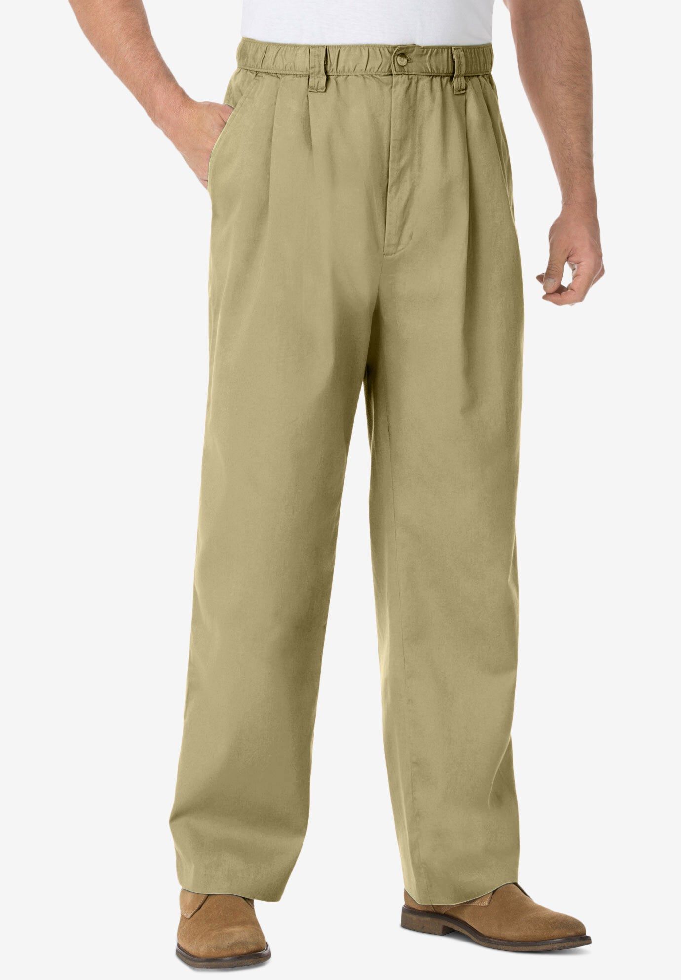 Knockarounds&reg; Full-Elastic Waist Pleated Pants