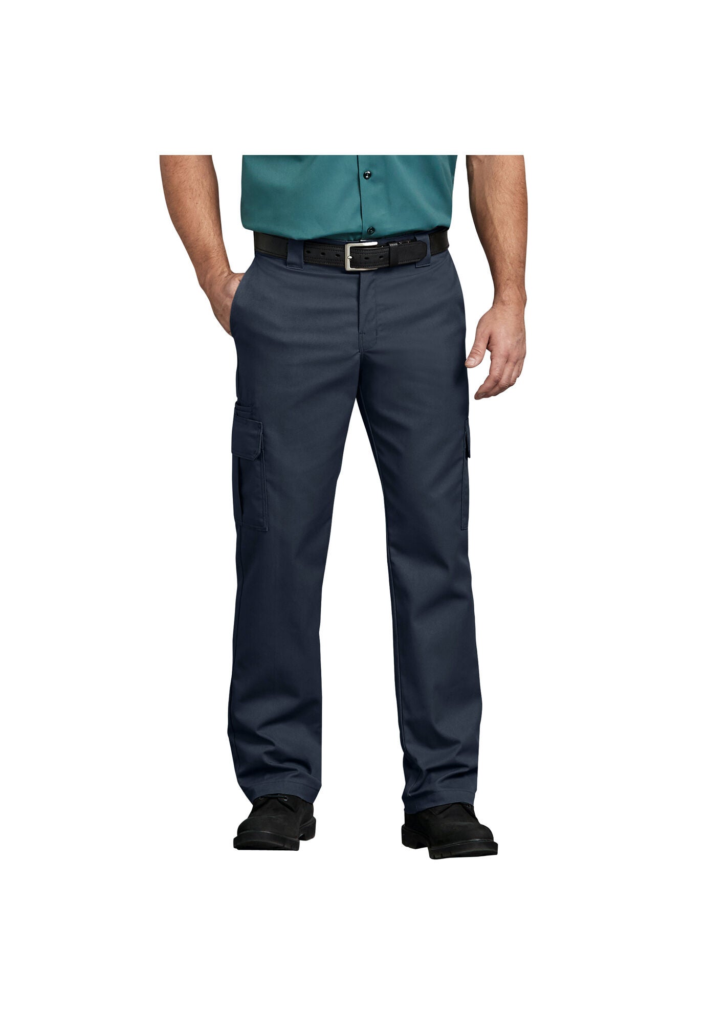 Dickies Flex Regular Fit Straight Leg Cargo Pants, DARK NAVY, hi-res image number 0