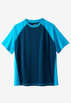 Raglan Sleeve Swim Shirt, 