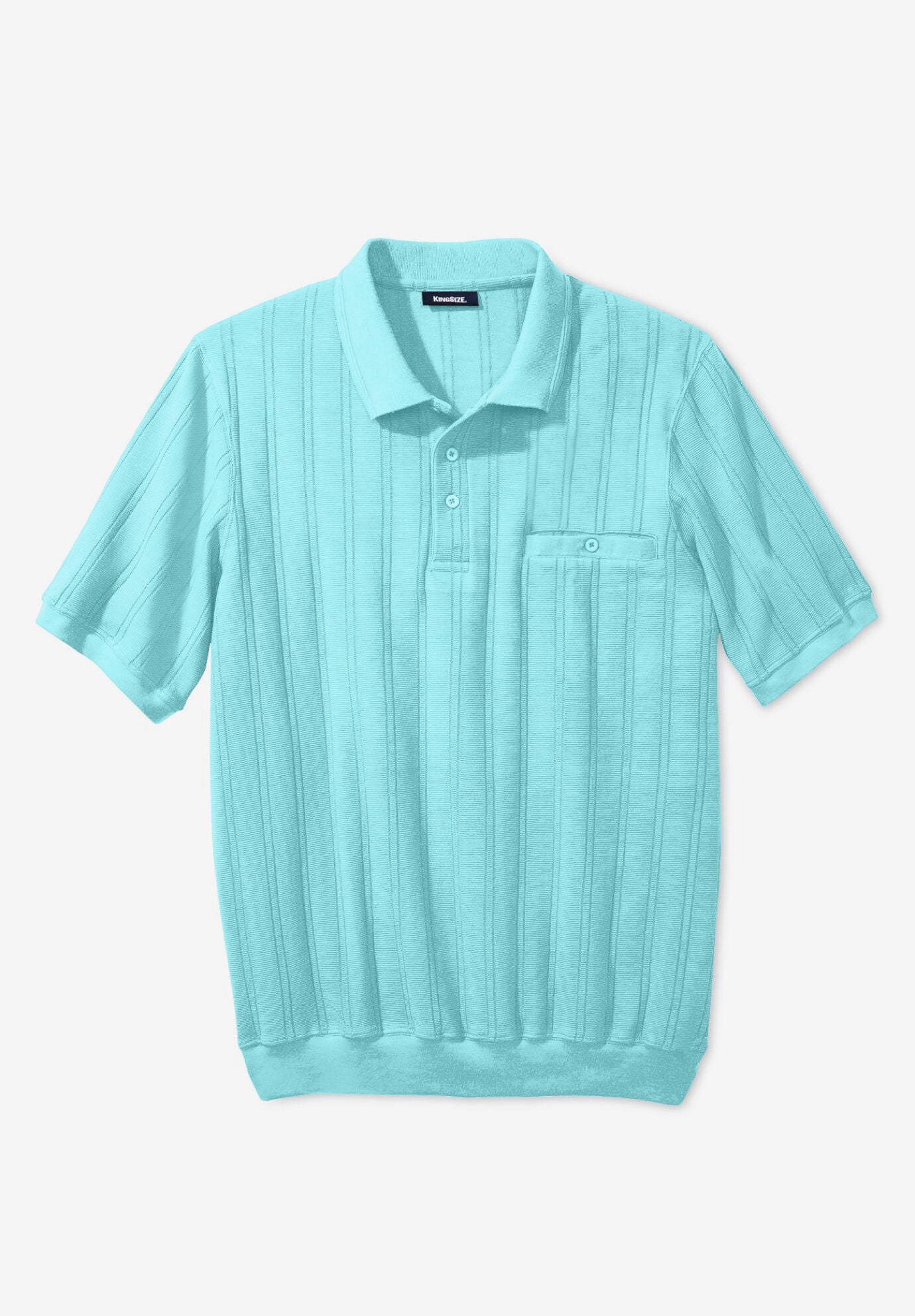 Banded Bottom Polo Shirt | King Size
