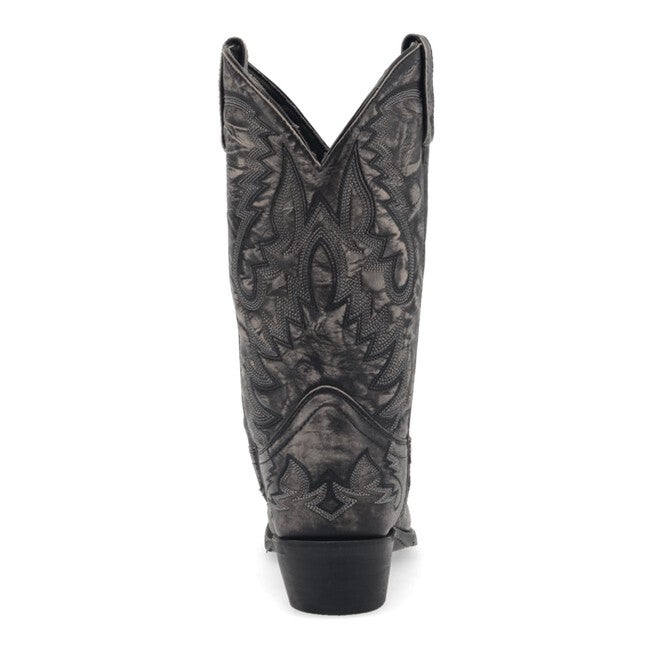 Garrett Boot, BLACK DISTRESSED, alternate image number 2