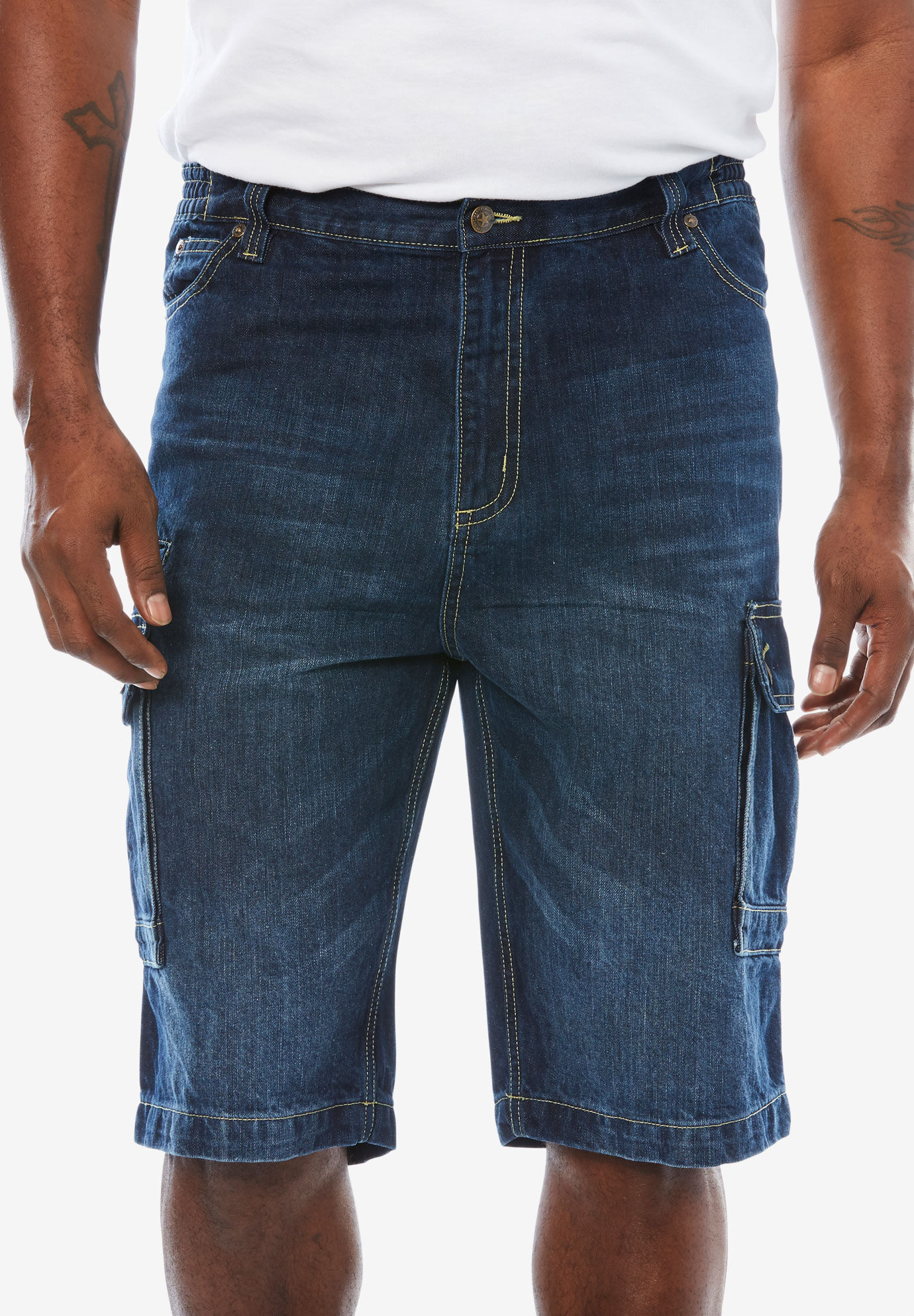 Liberty Blues Mens Big /& Tall 5 Pocket Denim Shorts