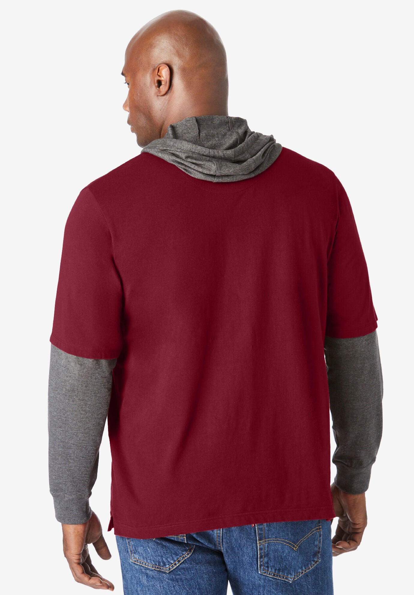 Lightweight Hangdown Hoodie, , on-hover image number 1