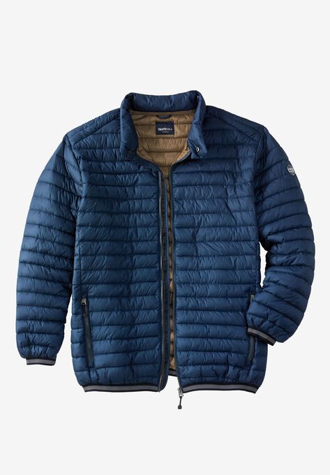 Puffer Jacket By North 56 4 Big And Tallouterwear King Size