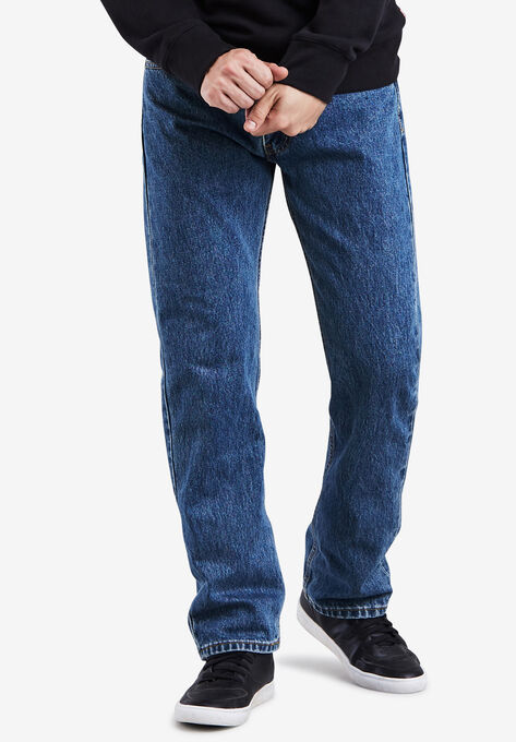 Levi's® 505™ Regular Jeans, MEDIUM STONEWASH, hi-res image number null
