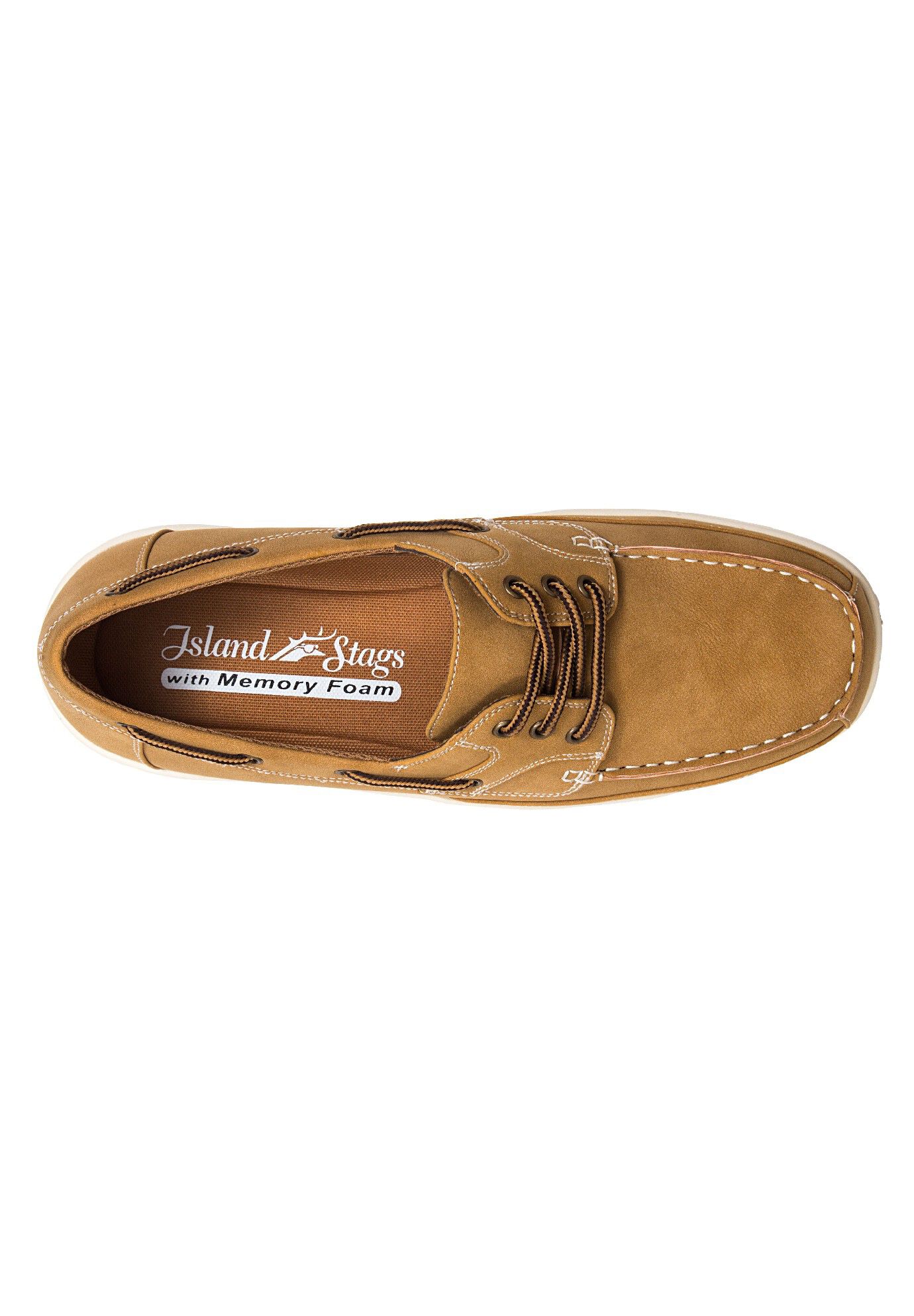 Memory foam boat shoes top