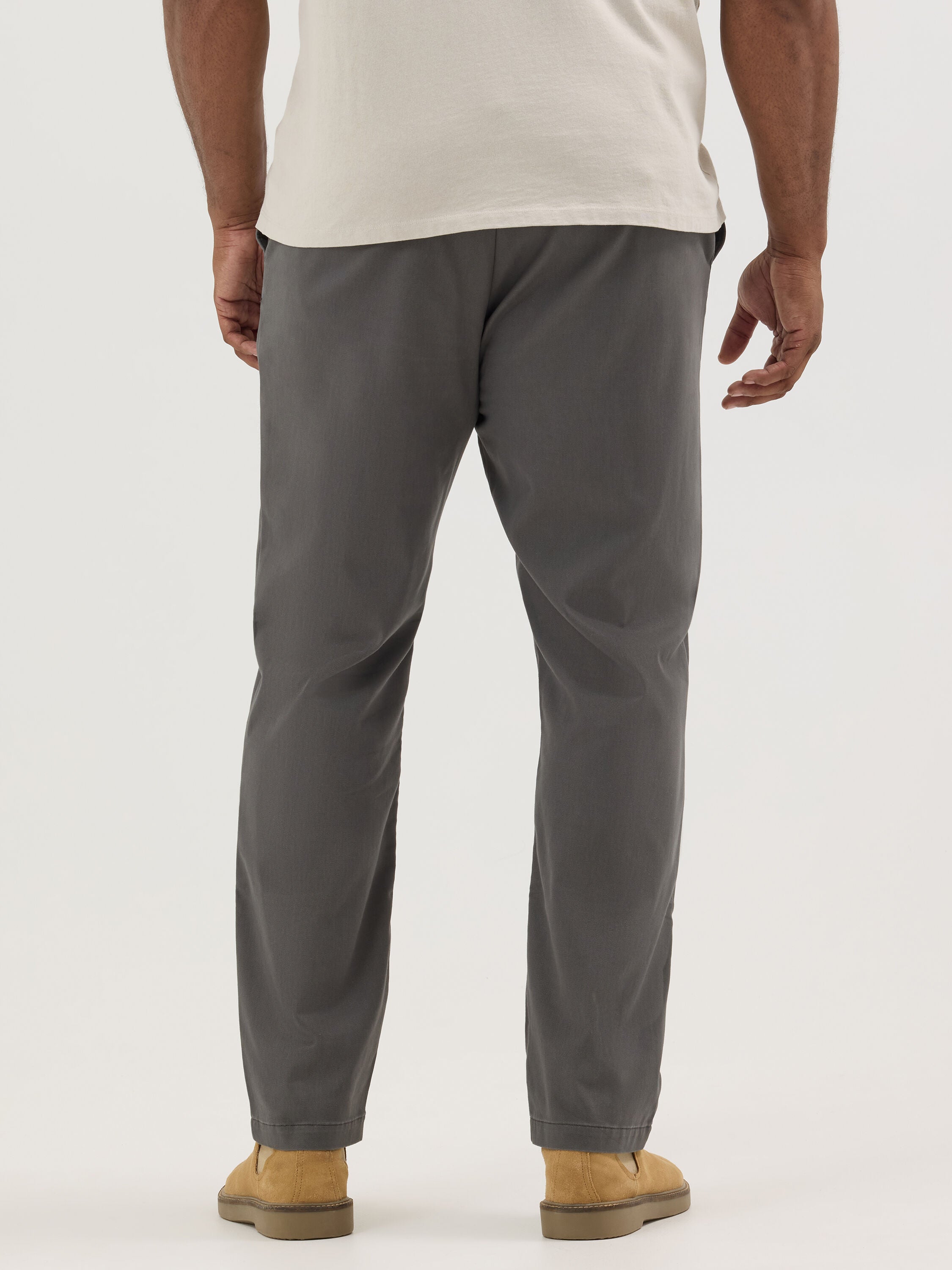 Extreme Motion Relaxed Fit Flat Front Pant, STATIC GREY, on-hover image number 1
