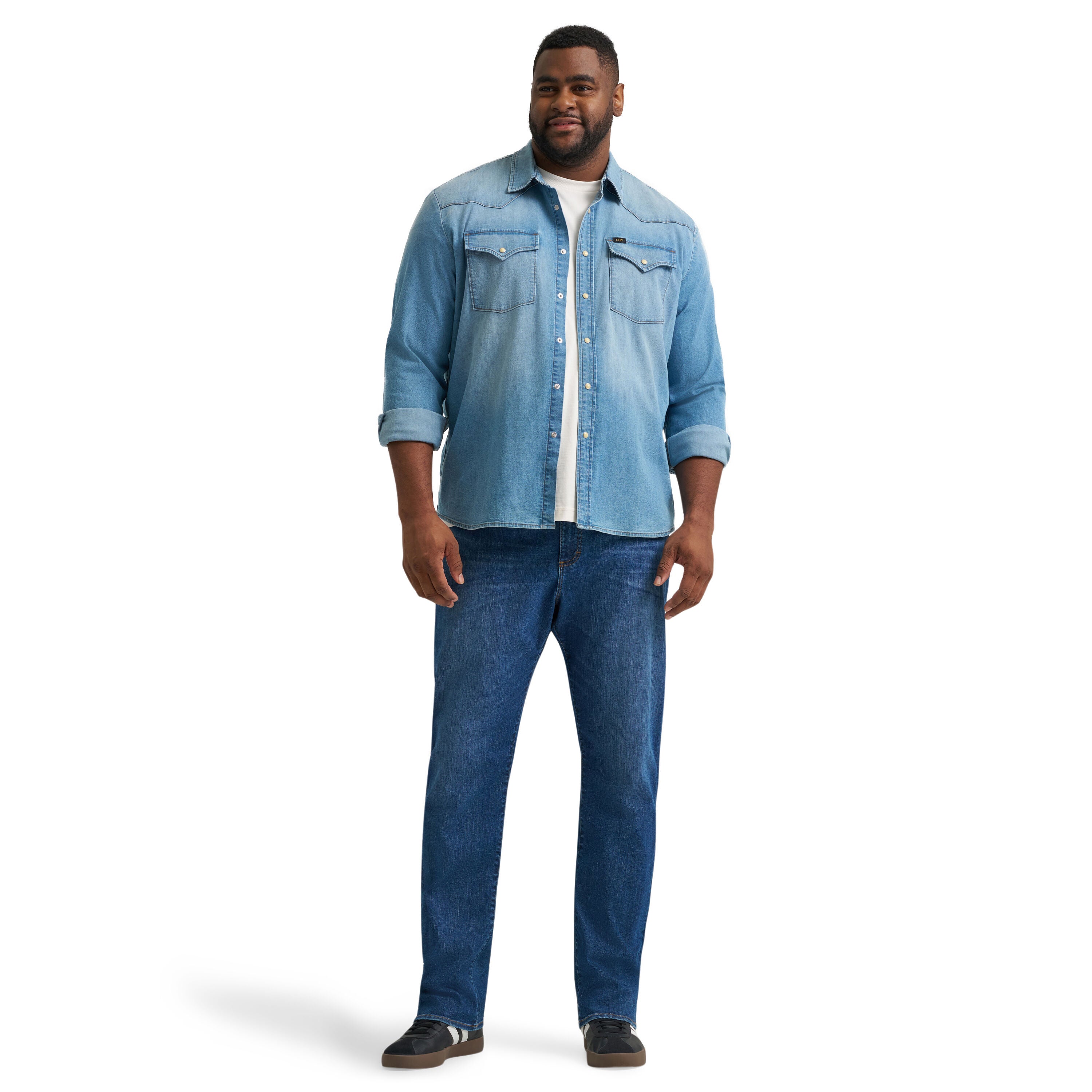 Extreme Motion Athletic Tapered Jean, ELLOS, alternate image number 5