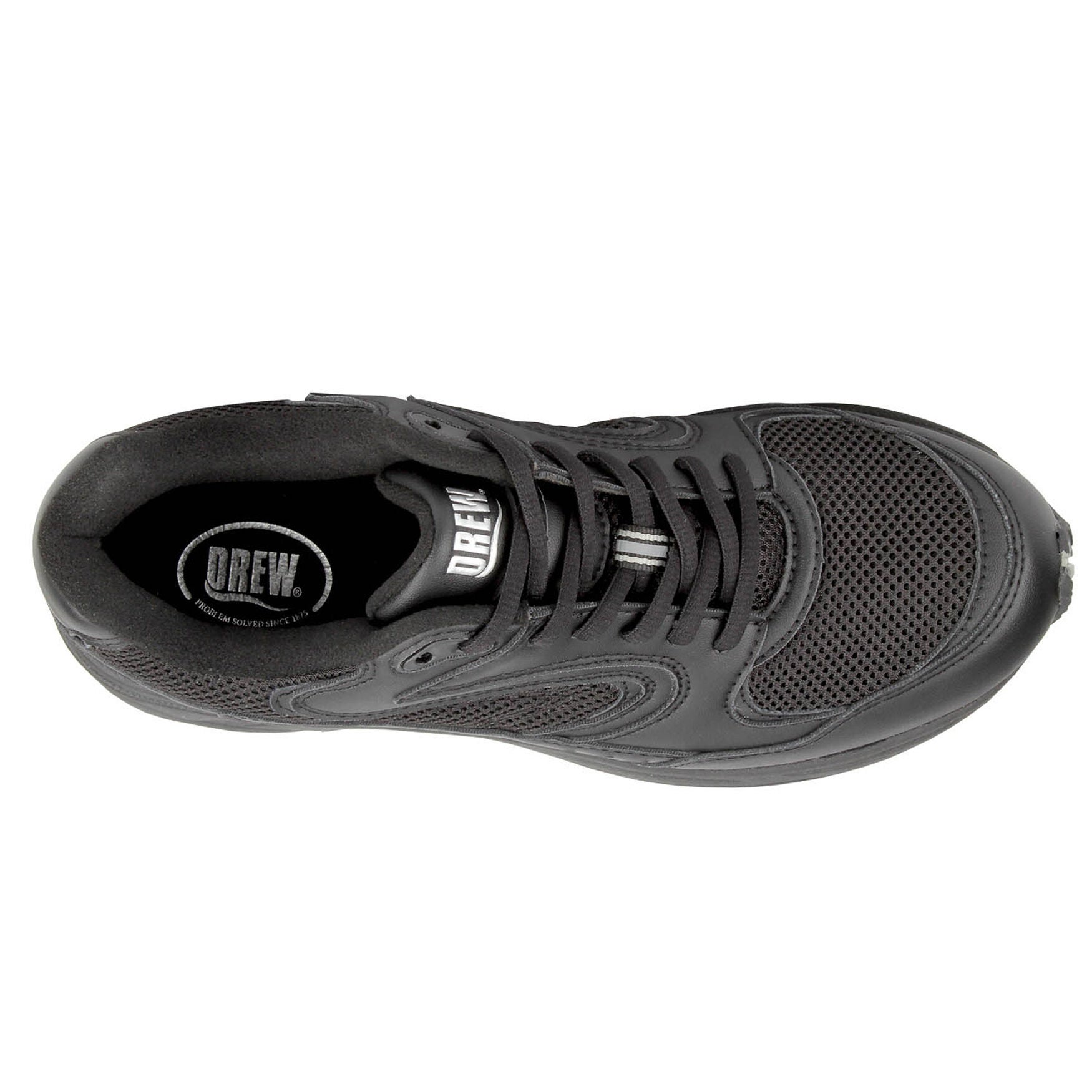 Lance Lightweight Arch Support Sneaker, BLACK, alternate image number 5