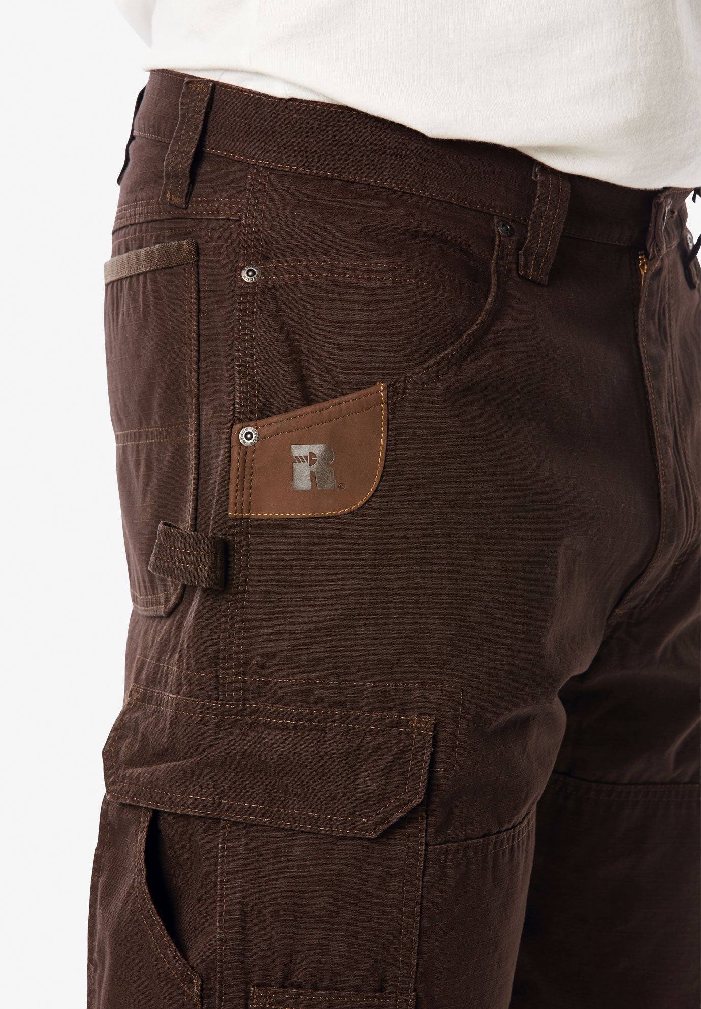 wrangler denim cargo jeans