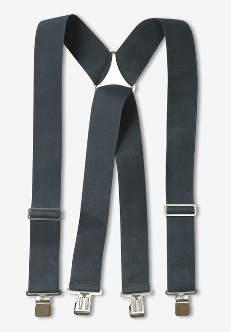 Heavy Duty Suspenders, CHARCOAL, hi-res image number null
