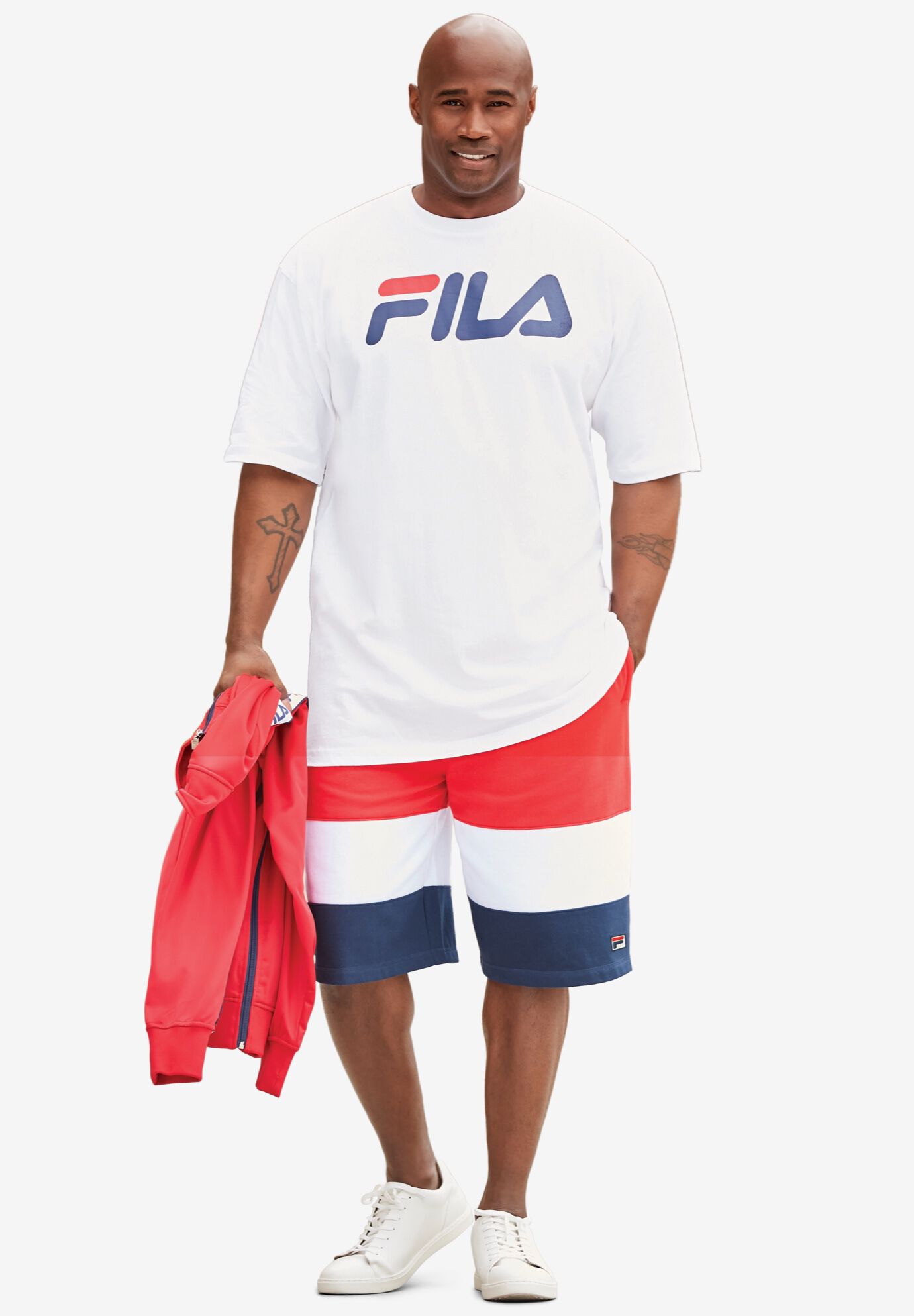 Fila clothing big and tall store