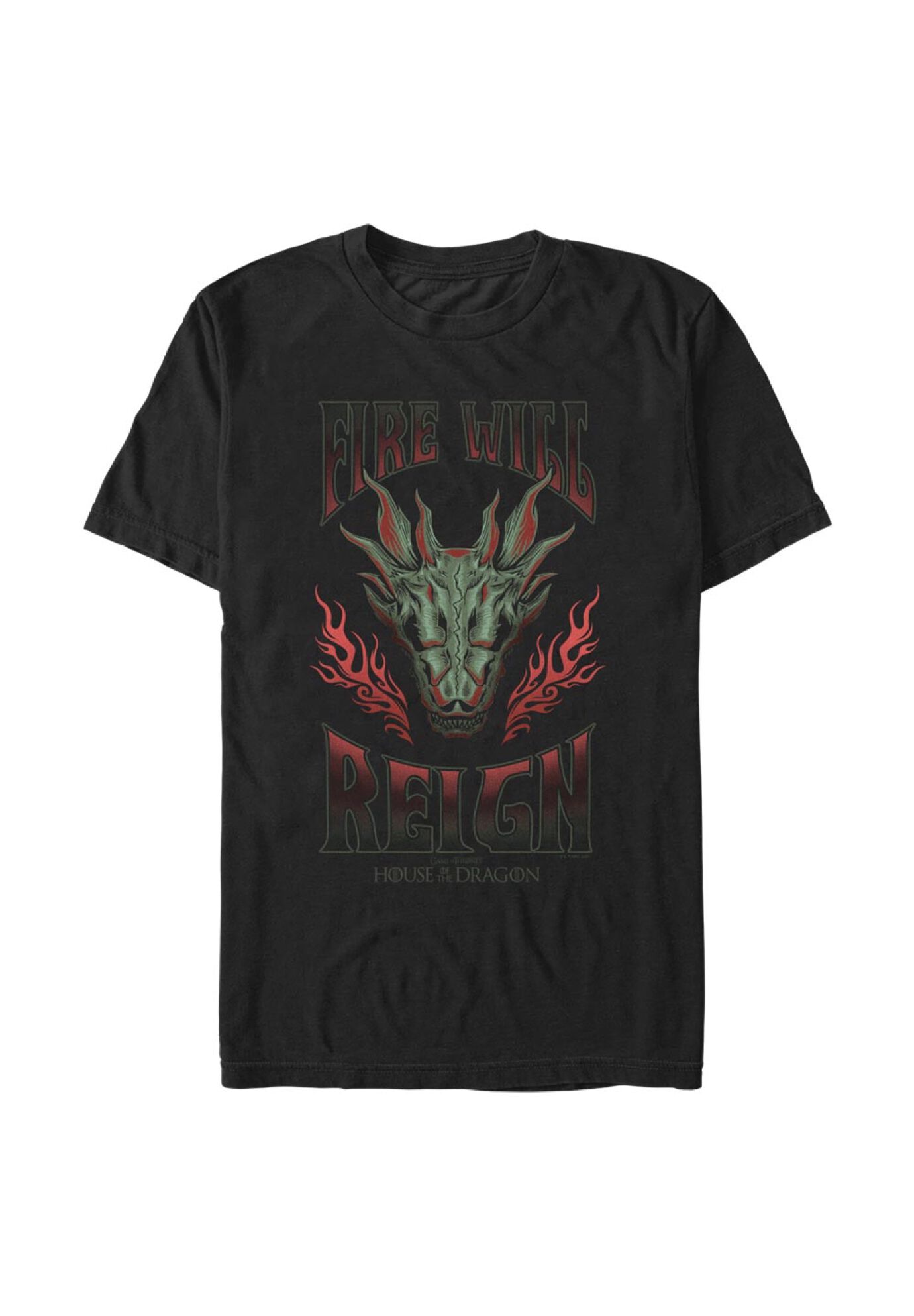 Dragon Reign Tops & Tees, BLACK, hi-res image number 0