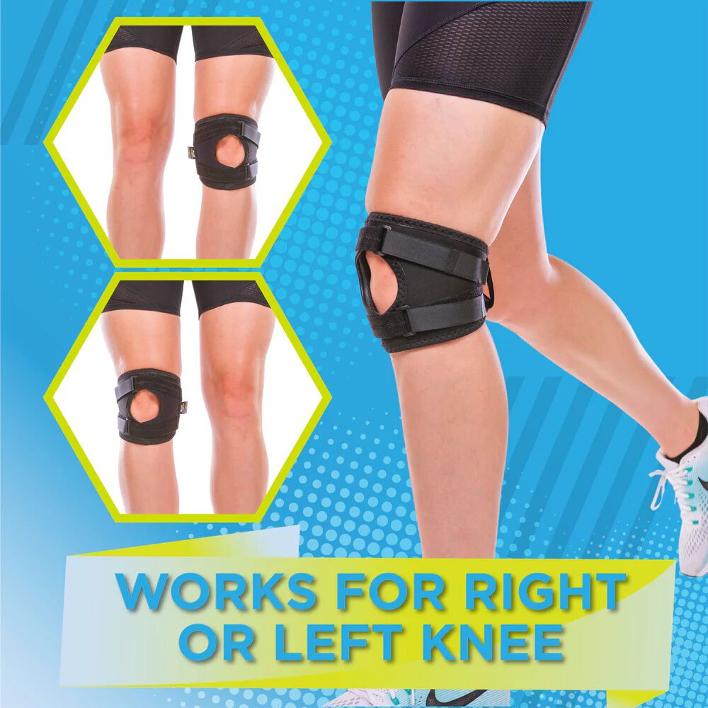 Patella Tracking Brace, BLACK, alternate image number 3