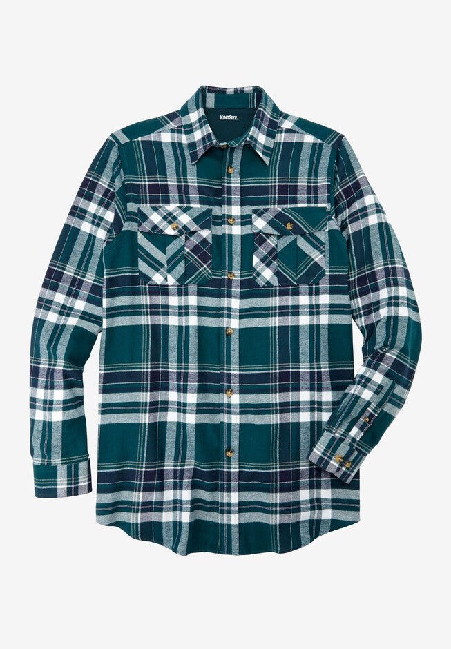 Plaid Flannel Shirt, , hi-res image number null