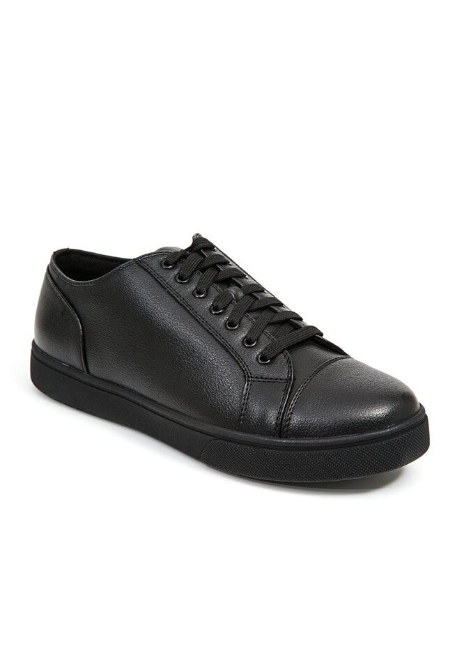 Deer Stags® Station Slip-Resistant Sneakers, BLACK, hi-res image number null