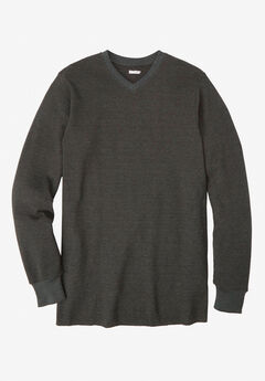 Heavyweight Thermal Underwear V-Neck Tee, 