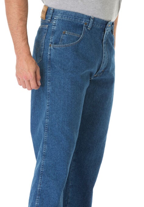 Wrangler Relaxed Fit Stretch Jeans King Size Men's 3w050 ai durashield® relaxed fit work jeans. wrangler relaxed fit stretch jeans