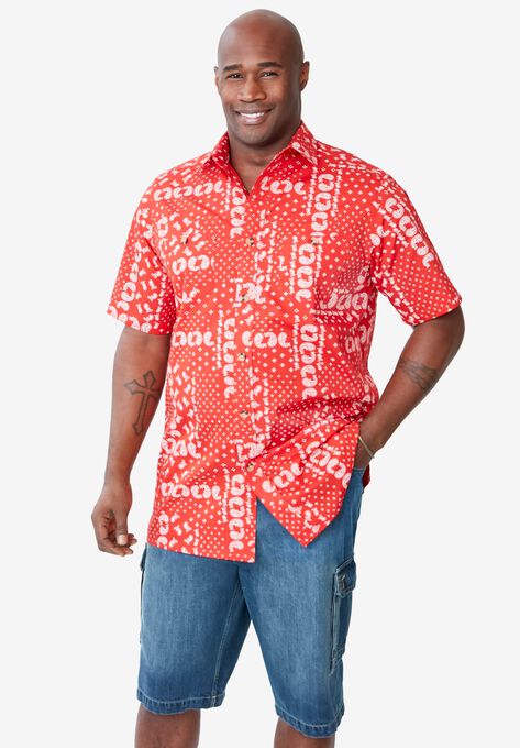Short Sleeve American Sport Shirt, , alternate image number null