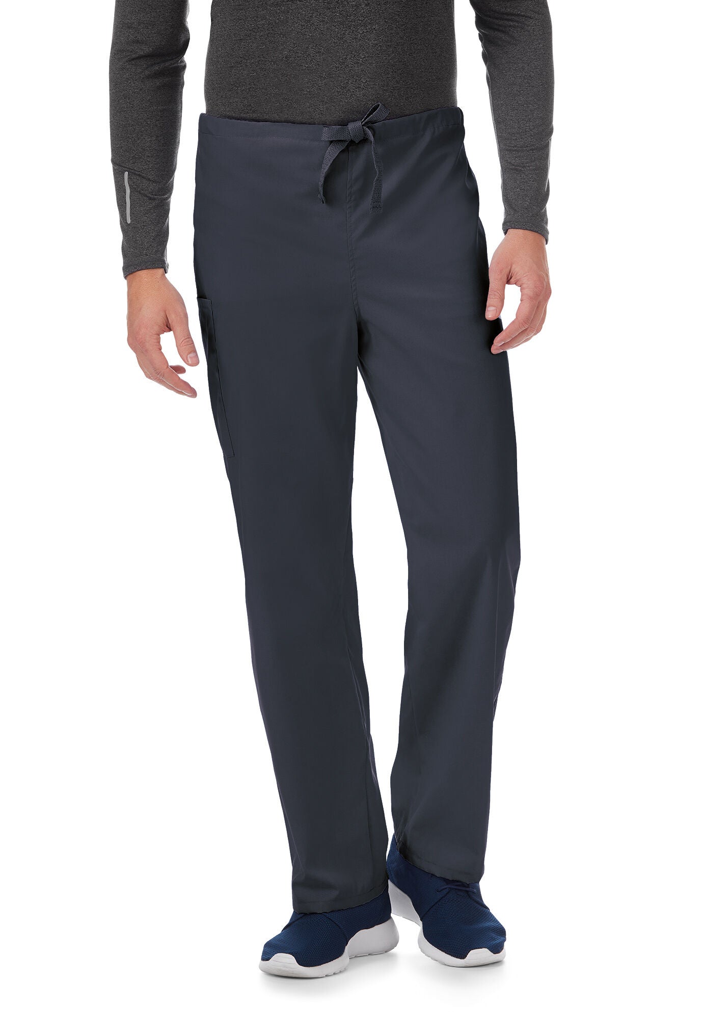 Unisex Drawstring Scrub Pant, CHARCOAL, hi-res image number 0