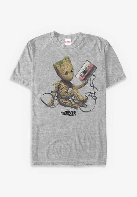 Guardians of the Galaxy Groot Tee, ATHLETIC HEATHER, hi-res image number null